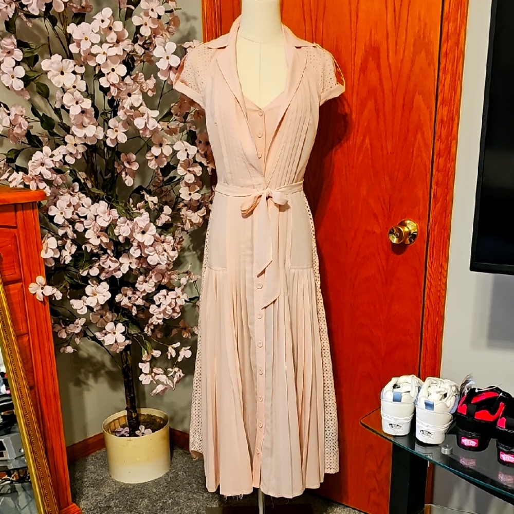 Byron Lars Light Pink Dress